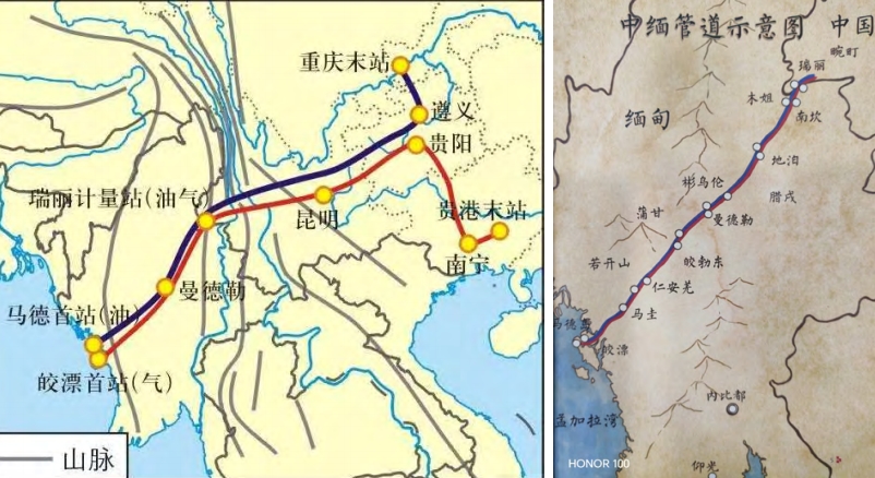 中缅油气管道的由来